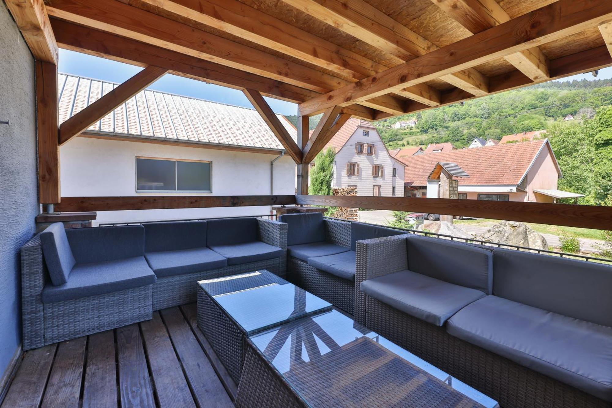 Locations Des 3 Sommets Avec Sauna Et Spa En Alsace Sondernach ภายนอก รูปภาพ
