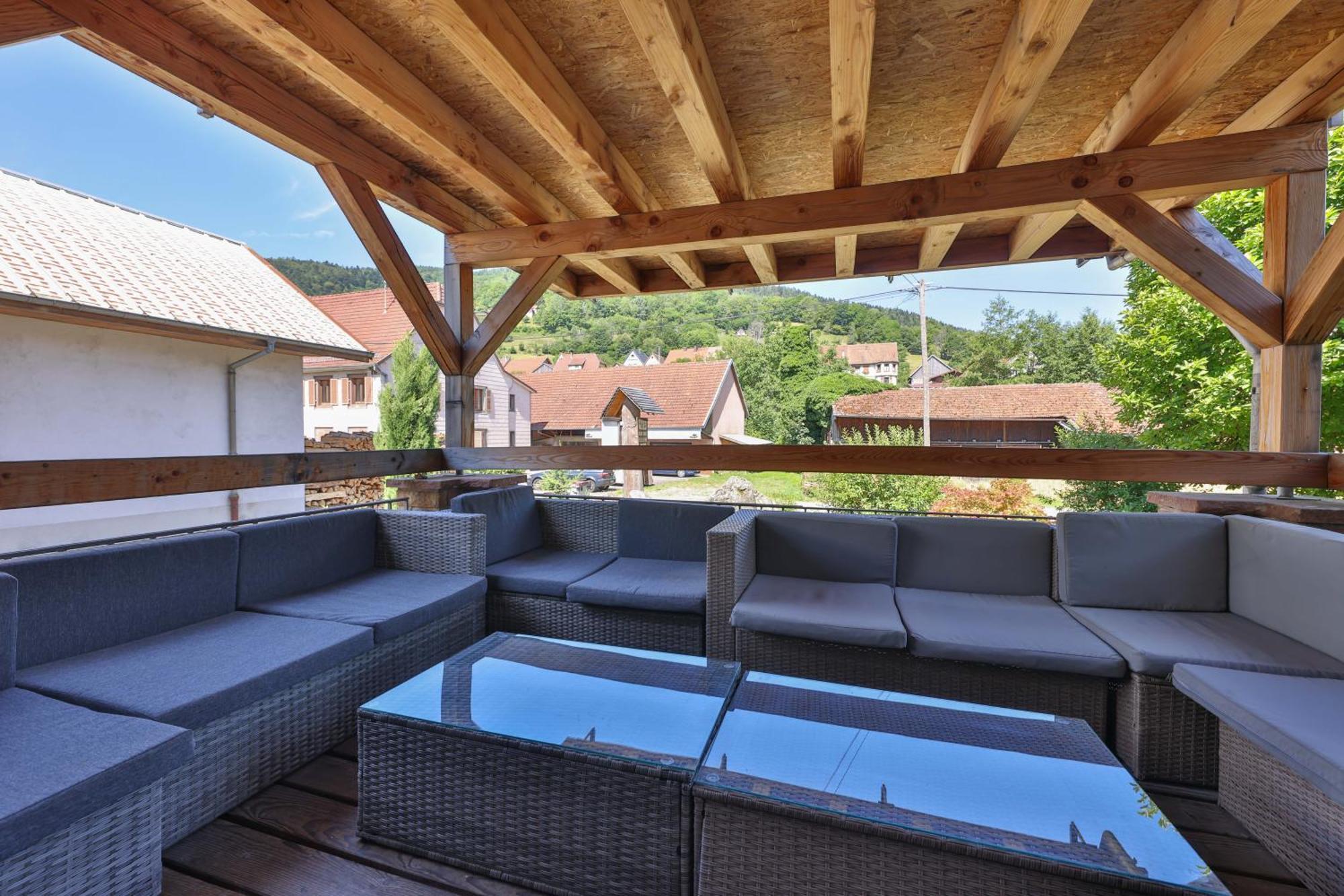 Locations Des 3 Sommets Avec Sauna Et Spa En Alsace Sondernach ภายนอก รูปภาพ